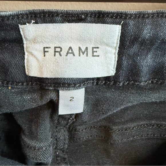 Frame Le One High Rise Skinny Jeans - Picture 4 of 5